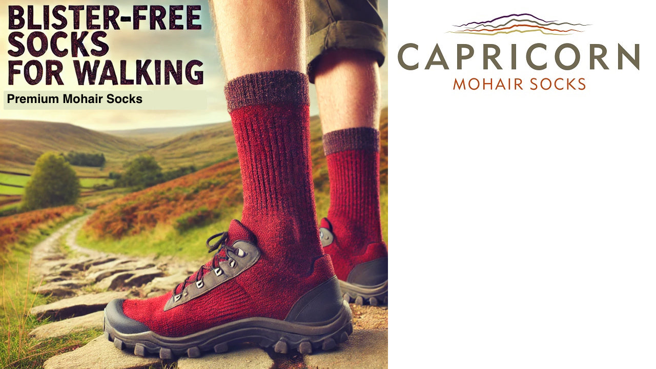 Blister-free socks for walking
