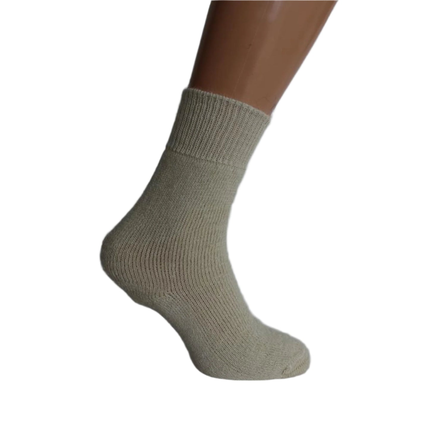 Ankle-length UK-made Mohair walking socks
