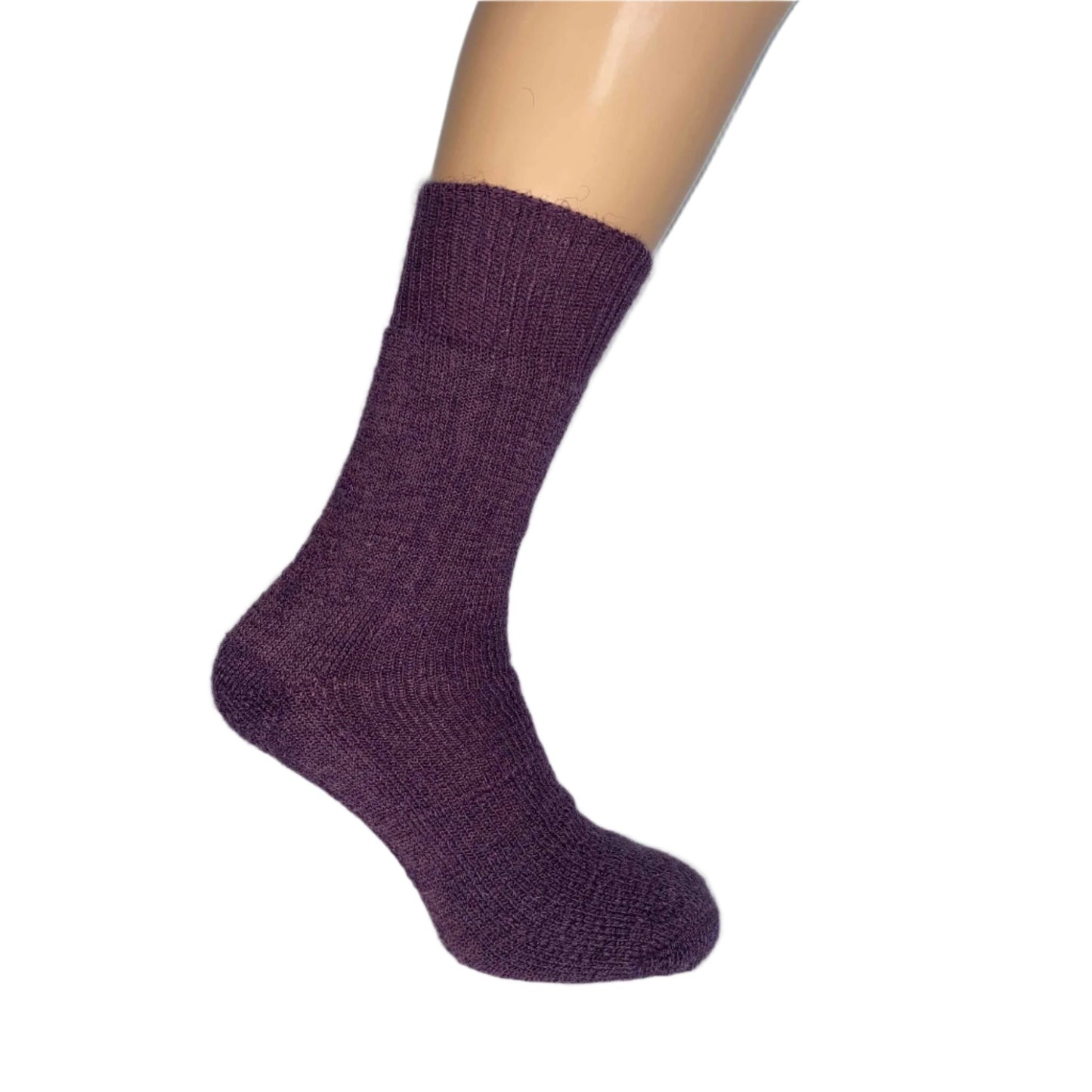 Ankle length Mohair Walking socks - Thistle - UK-made