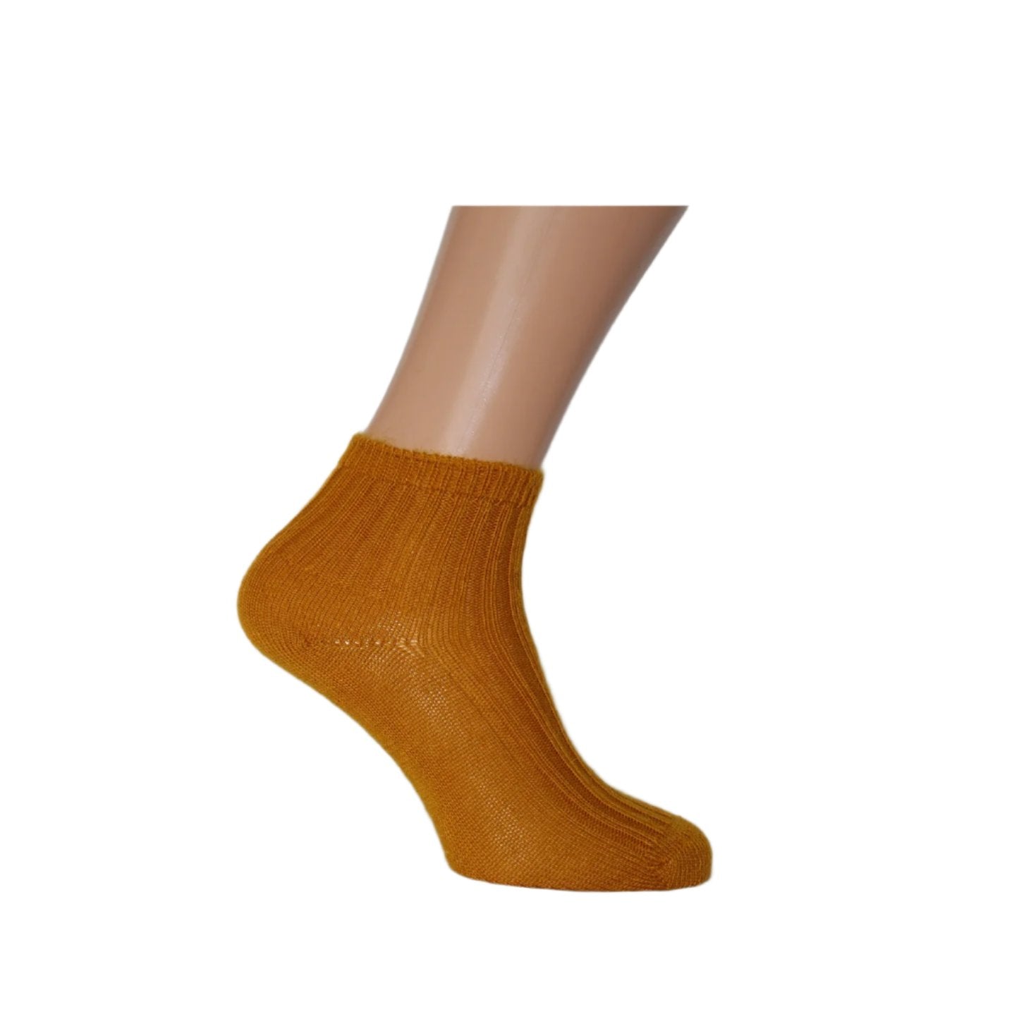 Aklet Mohair sock - Mustard