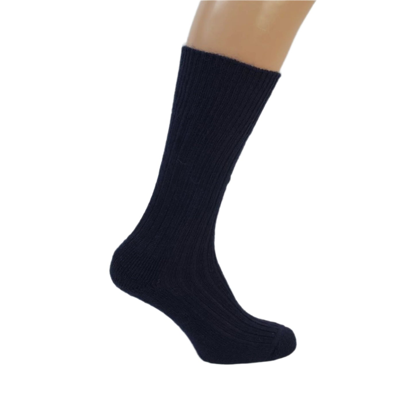 UK Made Mohair wellington boot socks  Black
