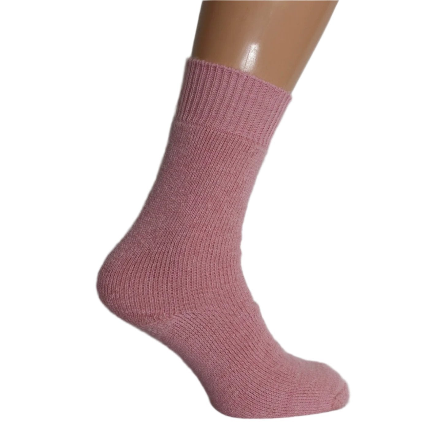 Pastel Pink Mohair walking socks