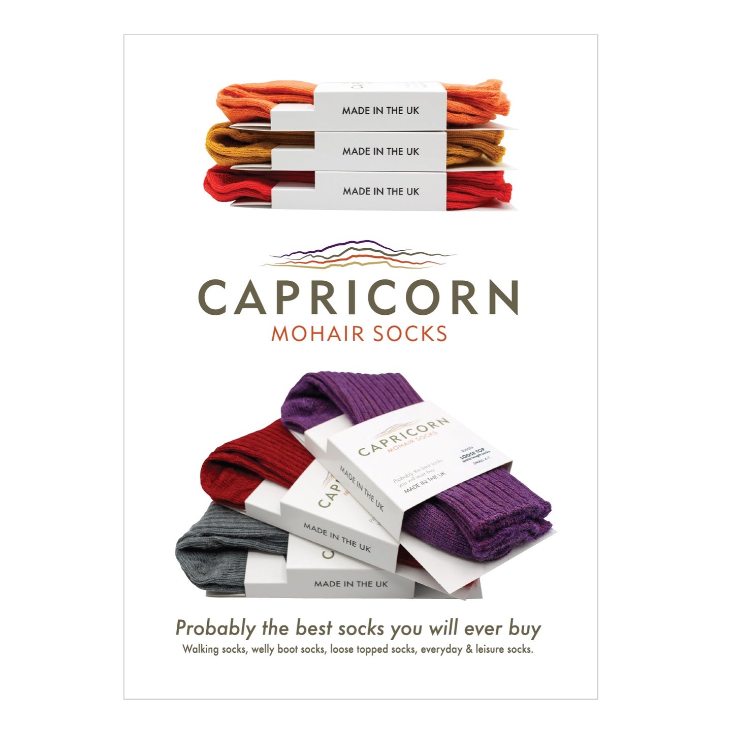 Capricorn Mohair Socks