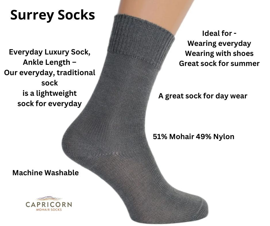 The properties of our thin dress socks