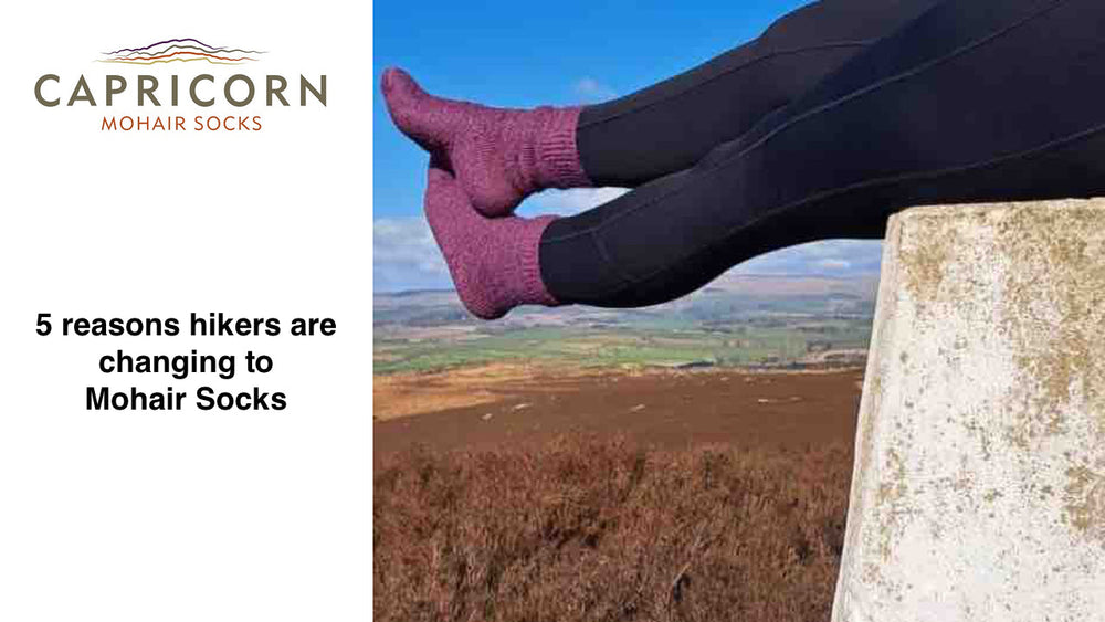 5 reasons hikers are changing to Mohair Socks