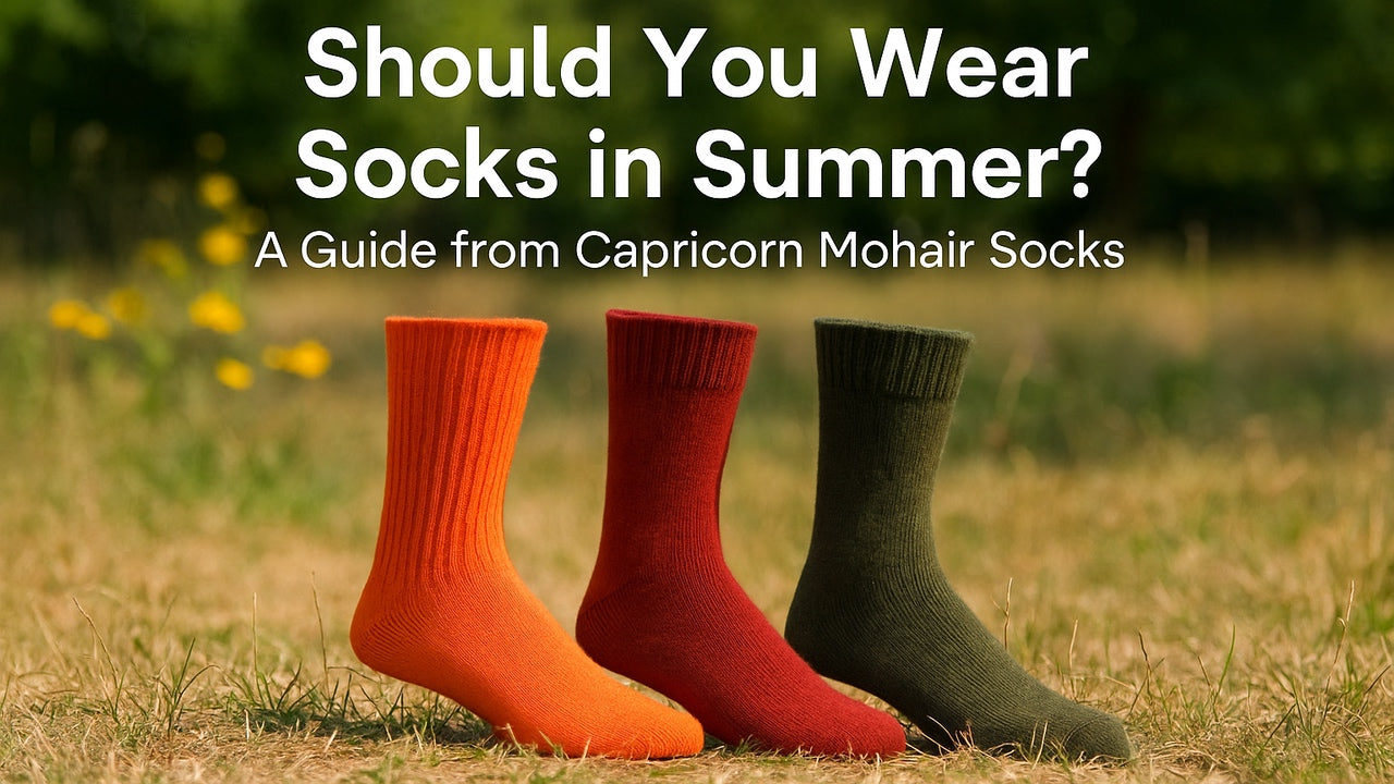 Should you wear socks for summer?
