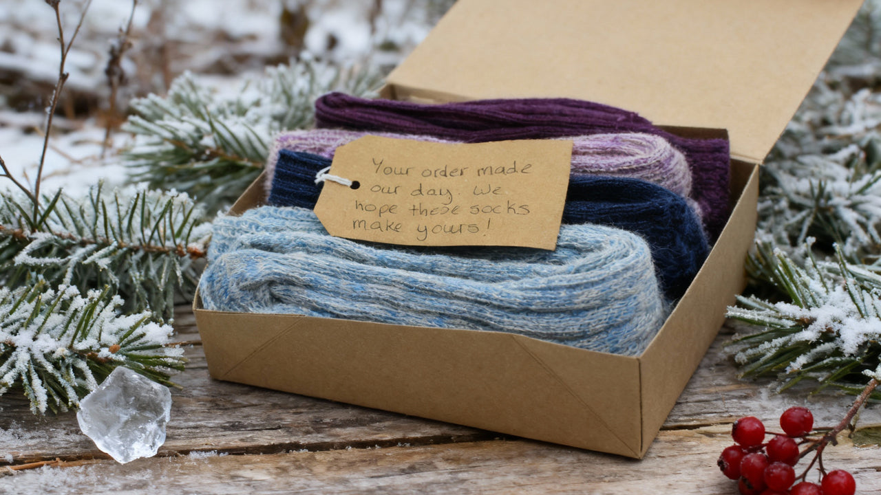 Christmas Gift Box - UK-made Socks