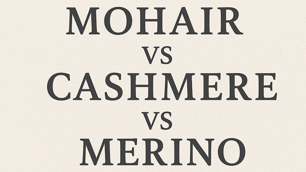 Mohair vs Cashmere vs Merino