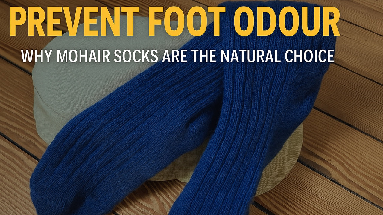 Mohair socks by Capricorn – breathable, antibacterial socks that naturally prevent foot odour