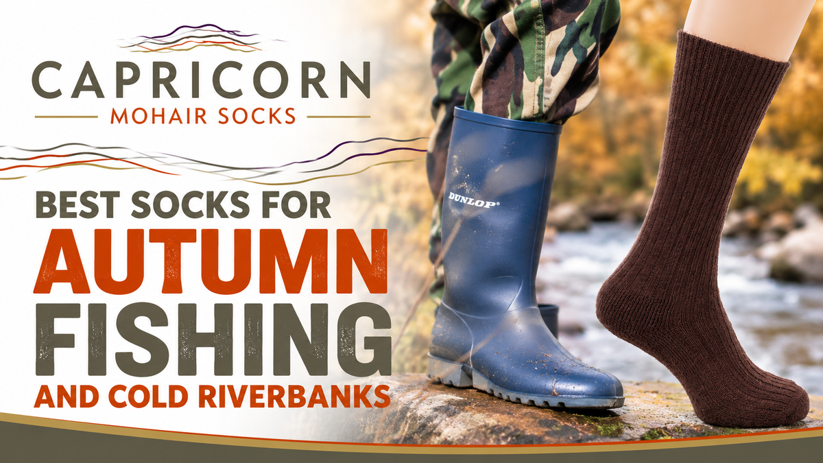 Socks for fishing - wearing with wellington boots