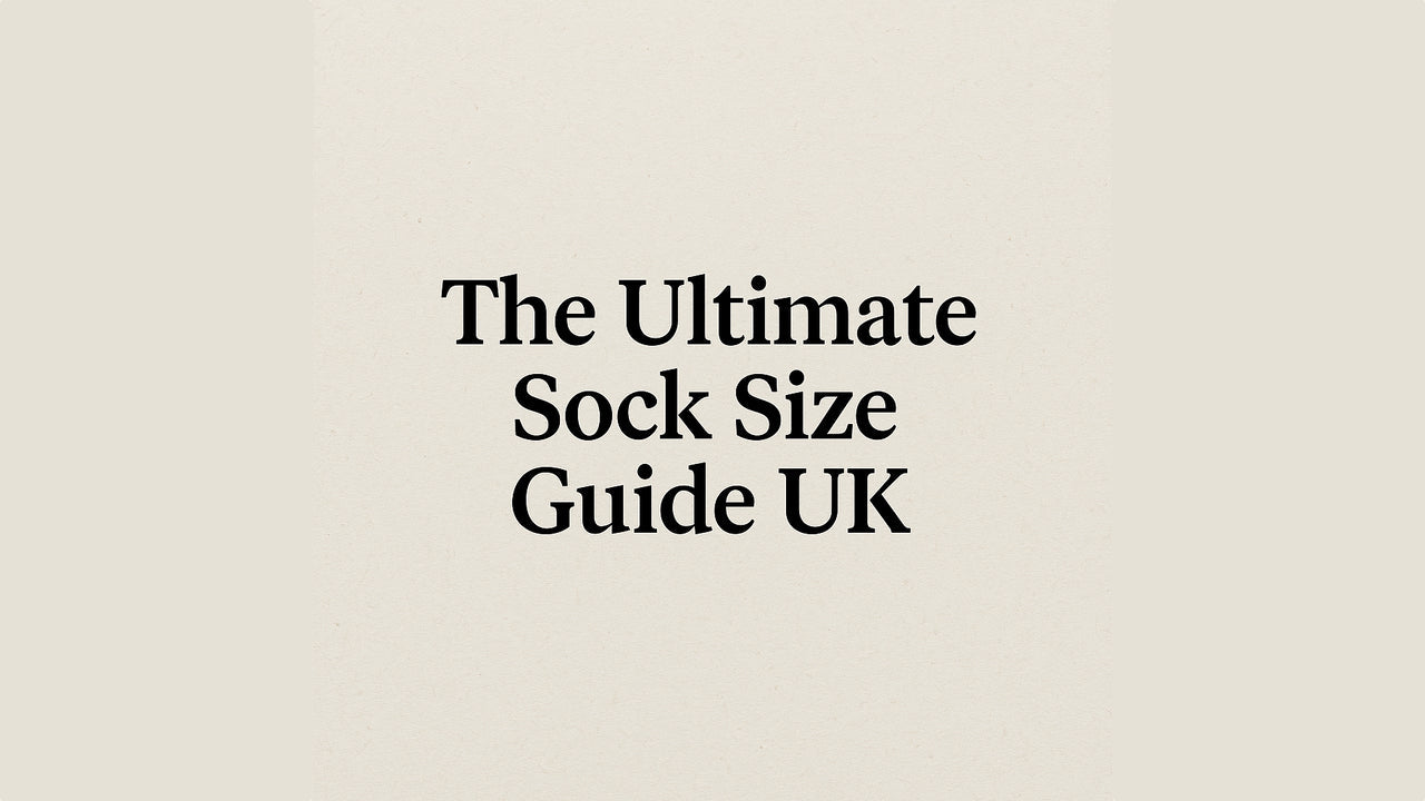 The ultimate sock size guide