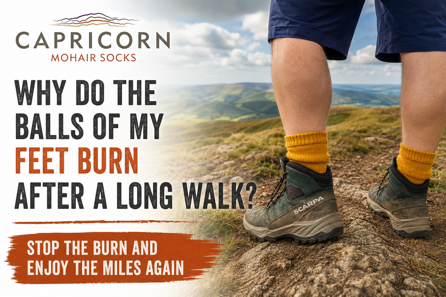 Why Do the Balls of My Feet Burn After a Long Walk?