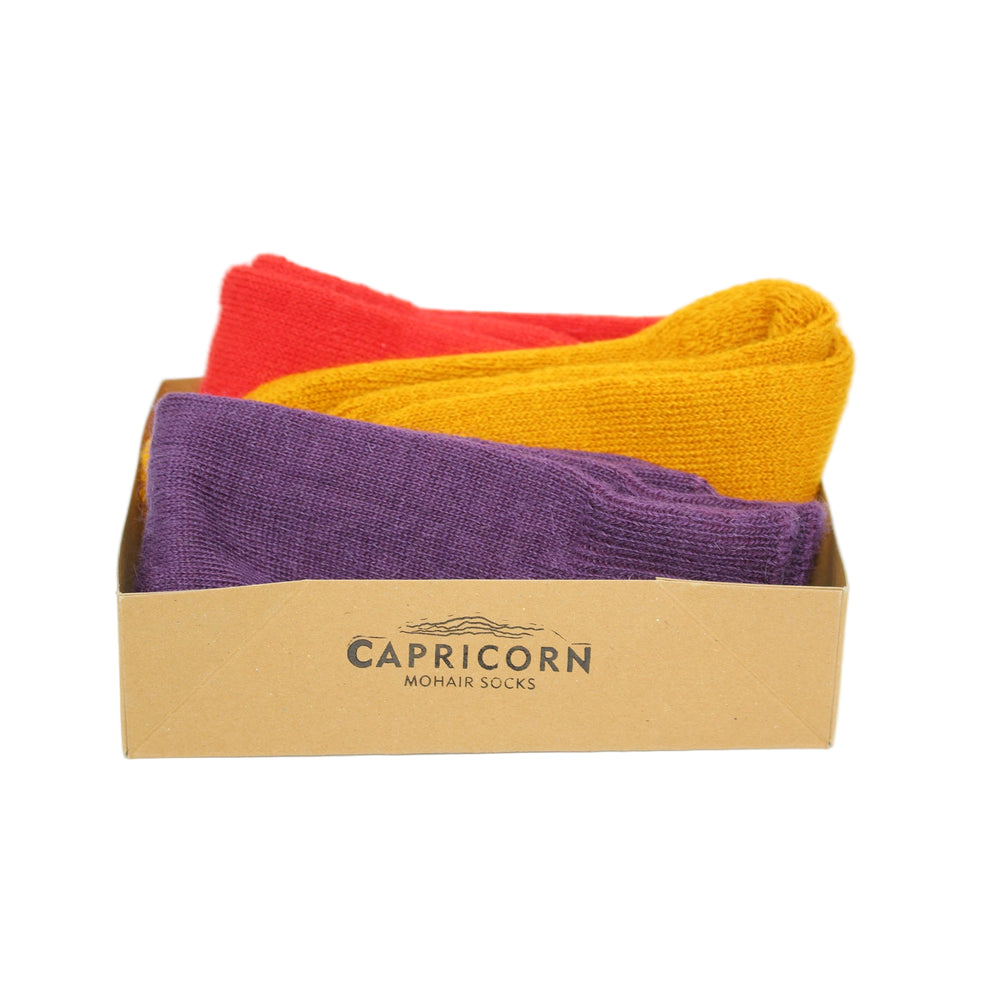 UK-made Mohair Walking Socks - Gift box