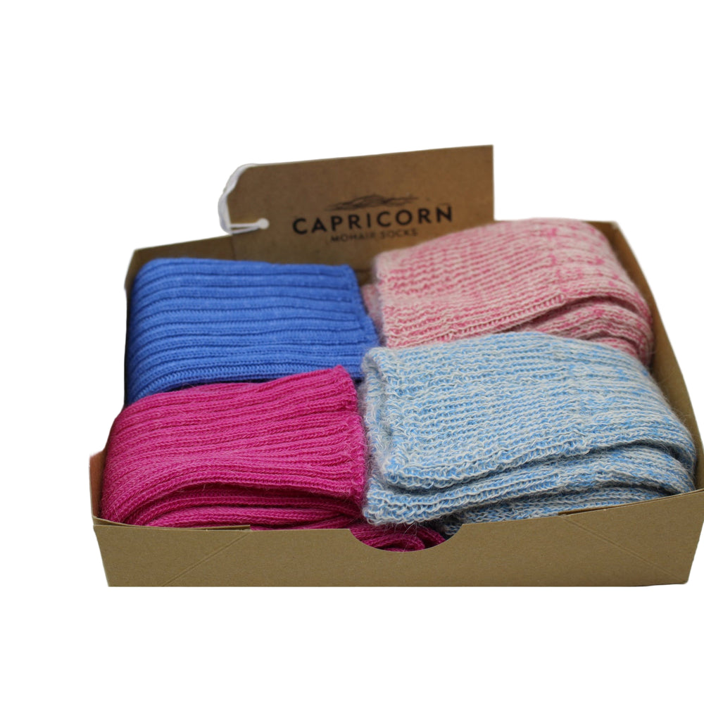 
                      
                        The ultimate gift bog of UK-made Mohair Socks
                      
                    