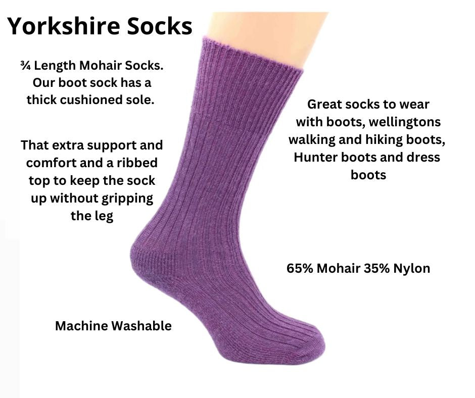 
                      
                        What makes these socks great for wellington boots, walking boots and hunter boots
                      
                    